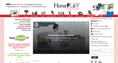 Desktop Screenshot of horseplaygame.com